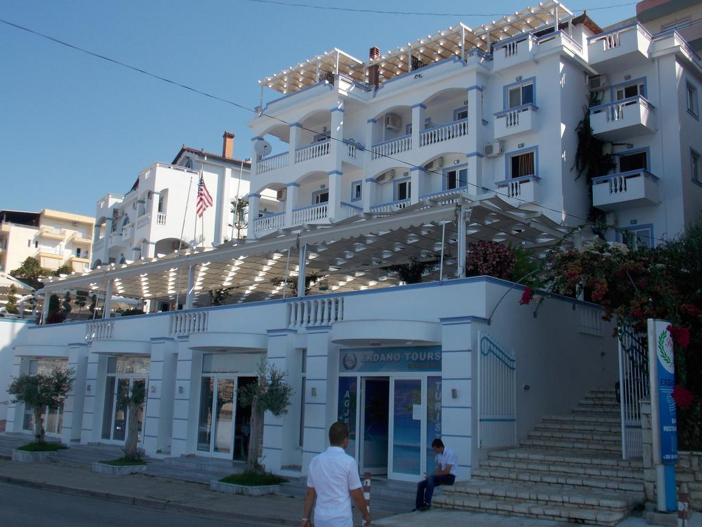 Hotel Erdano Sarandë Esterno foto